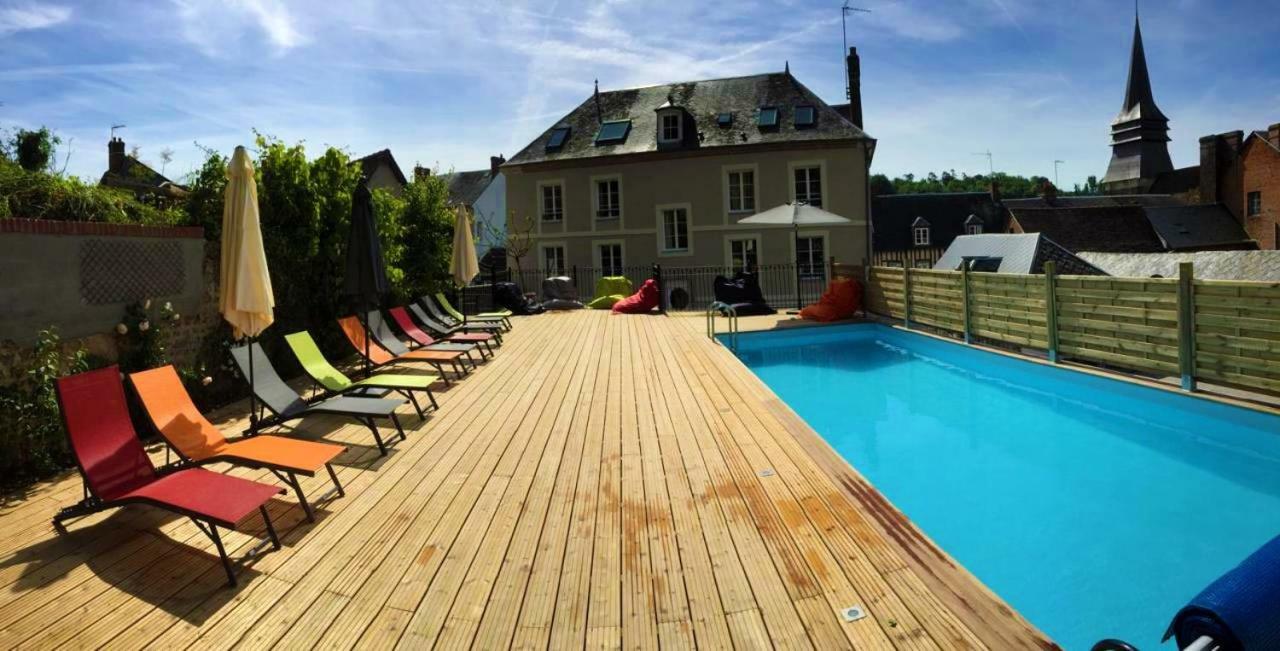 L'Escale De Broglie Otel Dış mekan fotoğraf